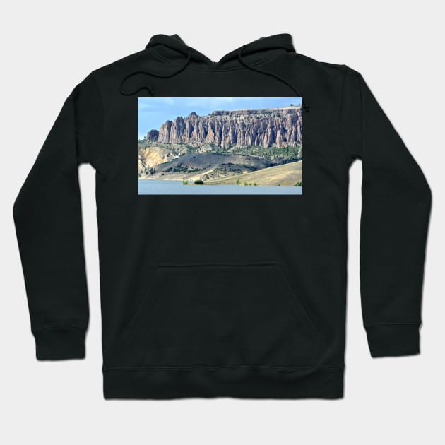 The Pinnacles in Colorado Hoodie by Scubagirlamy